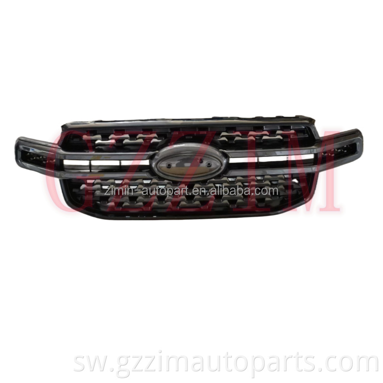 Sehemu za gari grille abs grille ya mbele ya plastiki kwa Ranger XL 2022